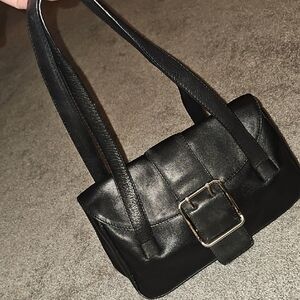 ❄️Nicole Miller Elegant Black Shoulder Bag